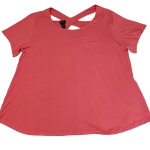 Rue 21 Criss Cross Tunic Top 2X
